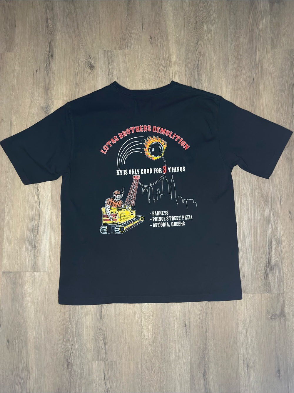 Warren Lotas x Barney’s NY Good ‘Black’ T-Shirt